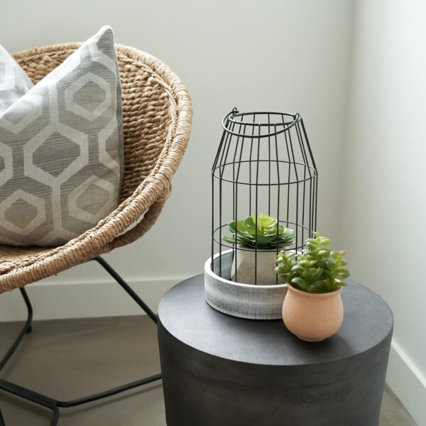 Rustic Farmhouse Lantern Decor - Image 4